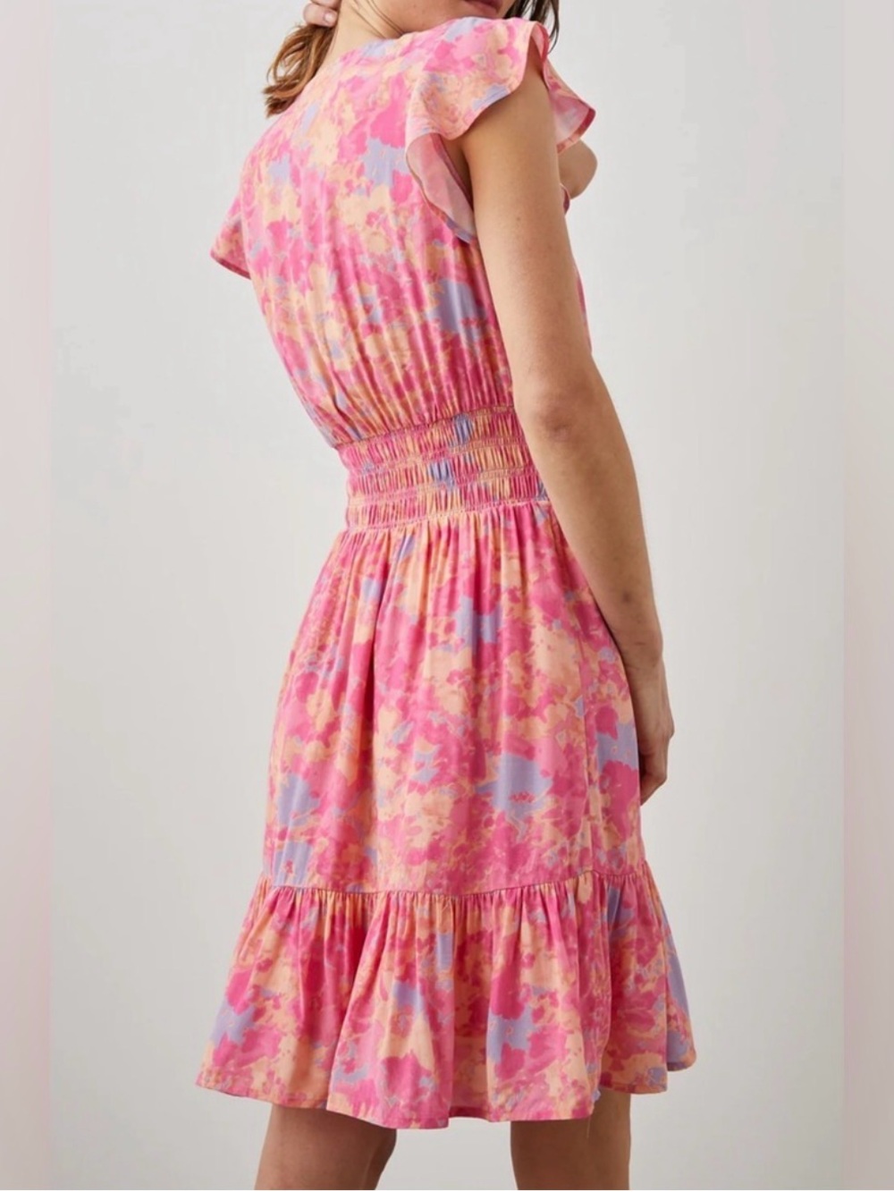 Rails Tara pink flower pattern Dress in Passion Flower size medium - Picture 3 of 11